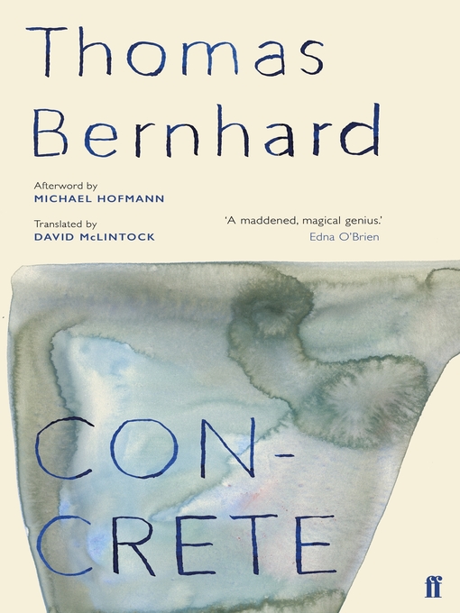 Title details for Concrete by Thomas Bernhard - Available